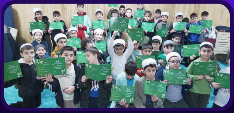 Talebelerimiz Karnelerini Aldı